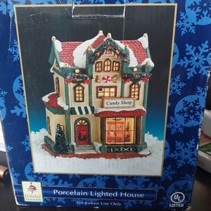 Christmas village house